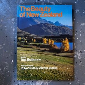 The Beauty of New Zealand 1975 Photography Travel Book Scenic Nature